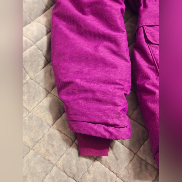 Girl's Columbia Nordic Strider Purple Winter Jacket size 7/8 - Picture 7 of 11